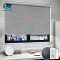 RunChen Custom Solar Shades Cordless Automatic Hotel Roller Blinds High Quality Indoor Electric Built-In China