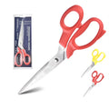 Wholesale Stainless Steel Tailor Scissors with Plastic Handle Sewing Scissors