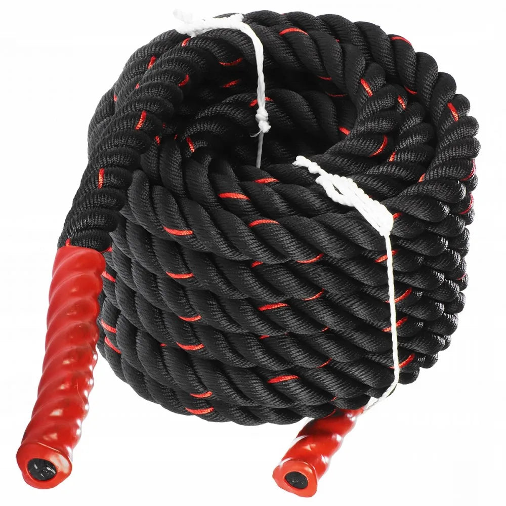 Drop-ship Heavy Exercise Training Battle Ropes Fitness Jump Rope with Weights for Skipping for Jump Rope Workout