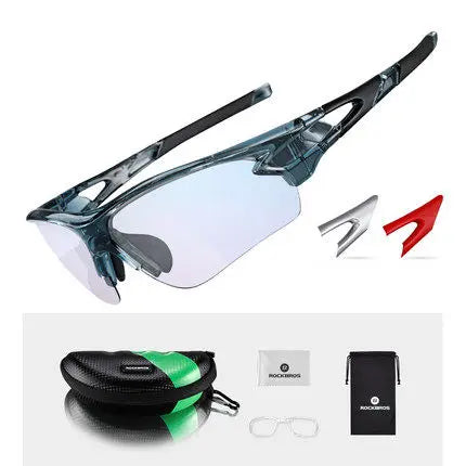 ROCKBROS Eyes Protect Sunglasses Photochromic Anti-blue Light Cycling Sunglasses Outdoor Sports Sunglasses