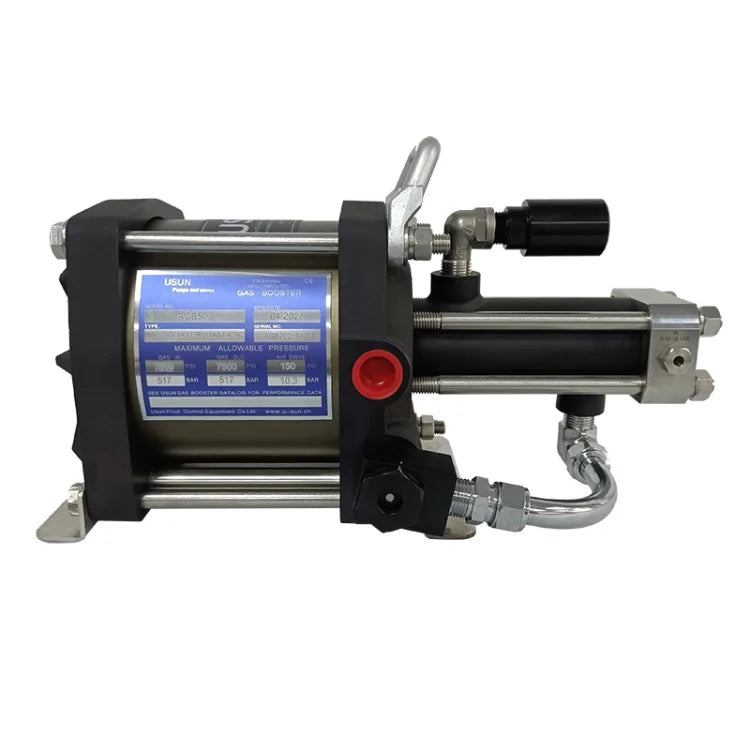 Hot Sale USUN Model: AGB30  Maximum 4500 PSI air Driven Nitrogen Gas Pressure Testing Pump for Gas Cylinder Refilling