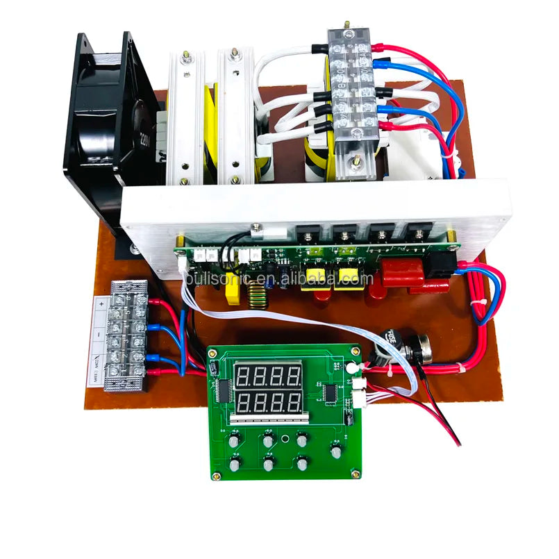 Ultrasonic Dishwasher Generator Power Circuit Board Small Ultrasonic PCB Generator Kits With Timer Adjuster Ultrasonic Generator