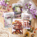 20pcs/pack PET Sticker Book My  Garden Series Vintage Handbook DIY Decoration Stickers Large Capacity Material Decoration