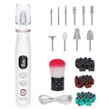 PELCAS AOL05 Professional Electric Nail Drill 10-in-1 Portable Nail Grinder Type-C Rechargeable E-file for Acrylic Gel Polish MegaBDM