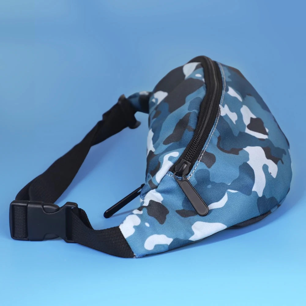 Fashion Custom Print Logo Travel Sport Men Waist Bag Funny Pack Crossbody Bag Waterproof Women Running Belt Bag