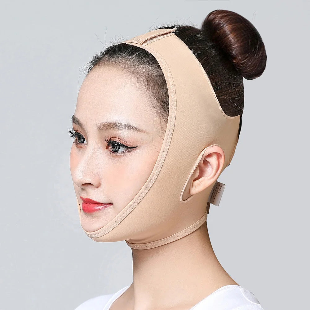 Women's V-Line Lift up Face Slimming Belt Anti-Wrinkle Strap Band for Slimming Chin Cheek Sports Entertainment Product
