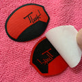 High Definition Polyester Garment Cloth Woven Taglaser Cut Iron on Clothing Label for Coats