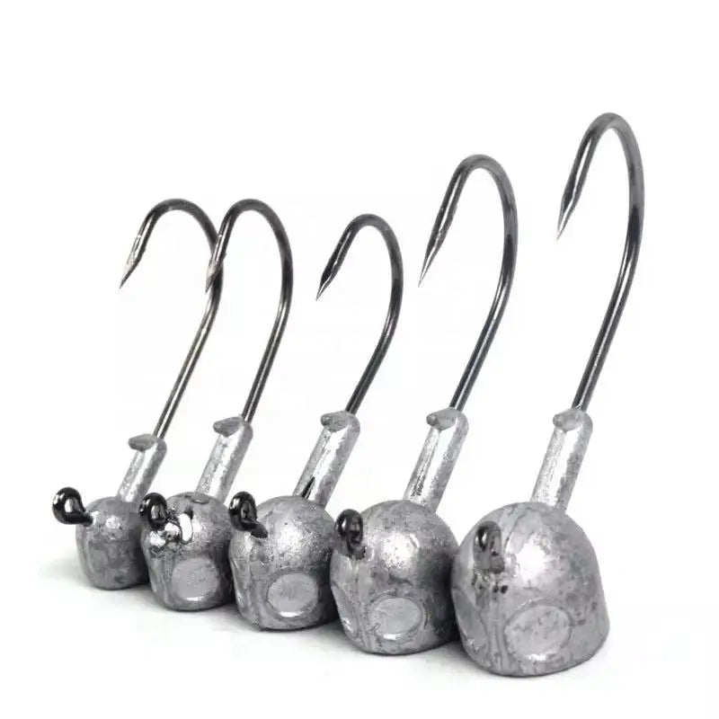 TAKEDO Vertical Lead Jig Hook 3.5G 7G 10G 14G 18G Fishing Hooks Weedless Soft Worm Hook Fishhook for Sea Fishing