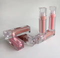 Best Selling Waterproof Sunscreen Herbal Mineral Liquid 40 Shades Clear Square Tinted Lip Gloss with Private Label