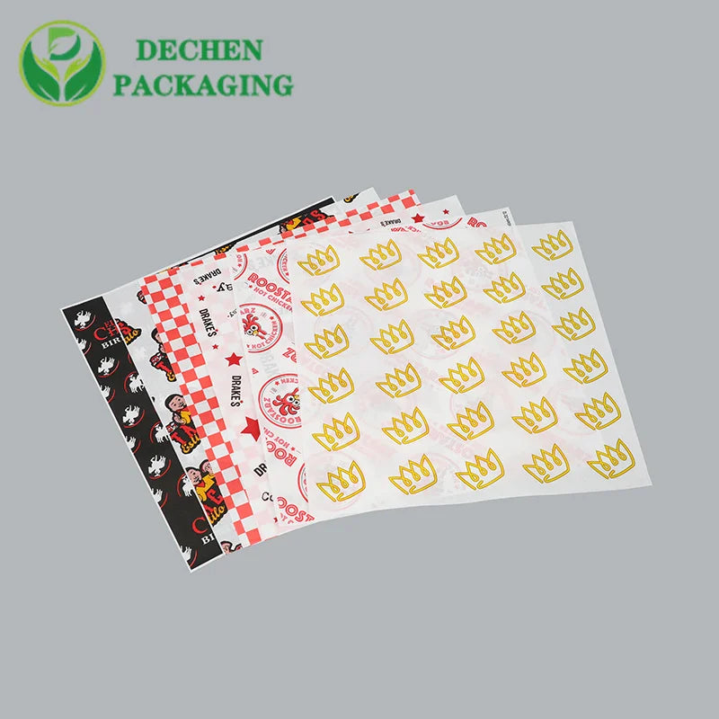 Pe Coated Baking Sandwich Greaseproof Shawarma Food Grade Wax Paper Product