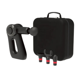BWAY Massage Gun Brushless Motor 5-Speed 3200RPM Body Use 4 Heads 6-Hour Runtime Green