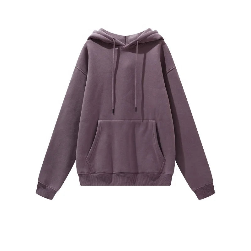 Manufacturer Factory Supplying Men's Custom Hoodies 100% Cotton Polyester Puff Print High Quality Long Sweatshirt Autumn Season