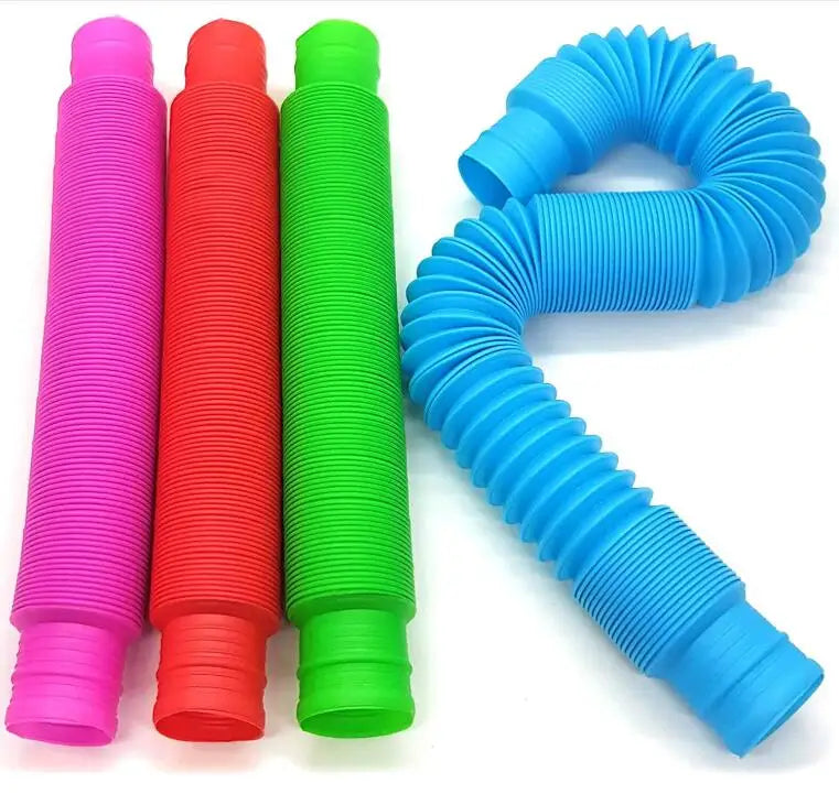 Fidget Pop Tube Pipe Sensory Tools for Stress and Anxiety Relief Toys