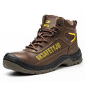 Lightweight Industrial Steel Toe Factory Hiking Safety Shoes Summer Winter Fashion PU Antiskid Non-Slip Leather Mesh Lining