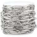 Manufacturer Stainless Steel Pointed Oval Ponytail Chain Link for DIY Necklace Bracelets Jewelry Making Accessories
