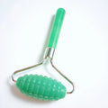 HY Gem Hot Selling Mini Green Aventurine Spiky Jade Roller Vibrating Custom logo Face