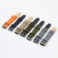Free Sample Canvas Watch Band for Men 18Mm 20Mm 22Mm 24Mm Custom Printed Smart Watch  Strap for Samsung Watch Strap