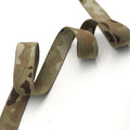 2.5cm (1") Custom Size Double-Sided Jacquard Spandex/Polyester Camo Elastic Webbing Band for Bags
