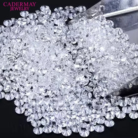 100% Real Melee Lab Grown Diamond 0.8-3.3mm Wholesale Price HPHT CVD D VS1 FG VS SI Gemstones for Jewelry Making