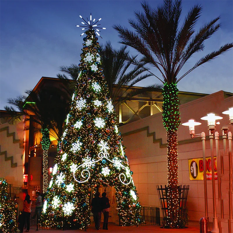 2025 Outdoor Commercial Giant 20 ft Led Christmas Tree with Walk-through