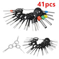 41pcs Universal Car Terminals Removal Repair Tool Wire Plug Connector Extractor Puller Disassembly Hand Tools for Vehicle