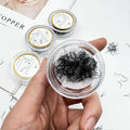 QClashes Private Label Eyelash Extension 3D 4D 5D 6D Loose Premade Fans 300 500 1000  Promade Volume Fans Loose