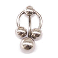 Gaby  Genitals Body Piercing Jewelry 316L Stainless Steel Hoop Ring Navel Ring Piercing