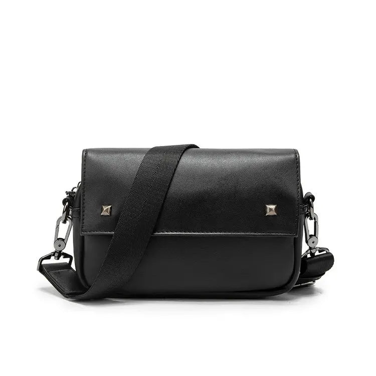 LYMECH Custom Designer Pu Leather Sport Side Chest Sling Crossbody Luggage Travel Shoulder Messenger Bag for Men Women Backpack