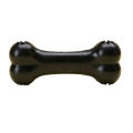 Tough Bite-resistant Dog Black Bone Toy Natural Rubber Medium and Large Dog Pet Training Leaky Food Interactive Dog Toy