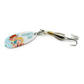Qualisub Personalized Fathers' Day Gift Sublimation Fishing Lures Metal Fishing Lures Blank for Sublimation Father Days Gift