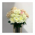 7 Heads Big Horn  Lover Rose Cheap Wholesale Artificial Flowers Dekoration