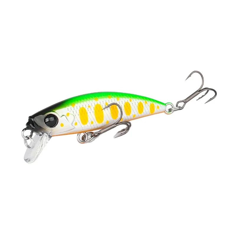 TSURINOYA 46S Sinking Minnow Fishing Lure Intruder 46mm 5g Artificial Trout Ajing Stream Lake Hard Baits Jerkbait Bass Pike Bait