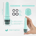 One Piece Portable Mini Pocket Bidet Sprayer Easy-Carry Handheld Design Matching Plastic Bottle for Toilet Cleaning Outdoor Use