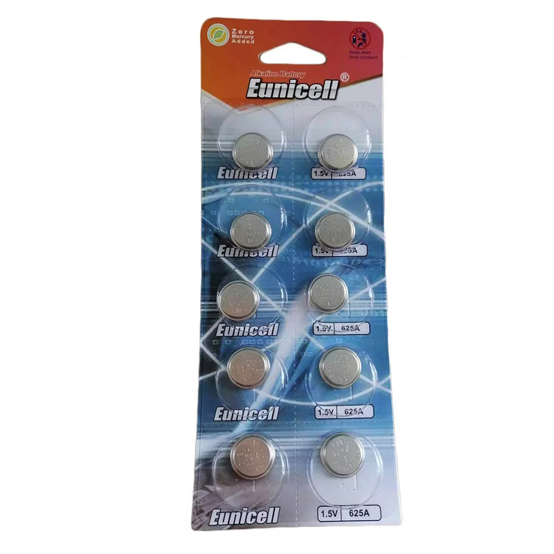 Watch Battery 1.5V LR9 625A Alkaline Button Battery with Blister Card Package for Camera Pen