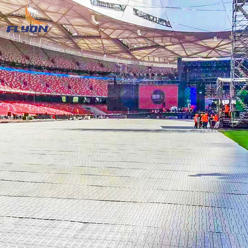 Grass Protecting Outdoor Walking Floor Plastic Construction Site Roll Out Flooring Event Flooring