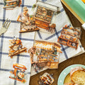 Gourmet Baking Decorative Sticker Pack 20 Sheets Per Pack 6 Shaped Landscapes for Craft Room Landscape Design