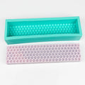 Early Riser Honeycomb Beehive Bee Bread Loaf Silicone Mold Soap Mold DIY Soap Making Supplies Handmade Loaf Bar Soap Mouldings