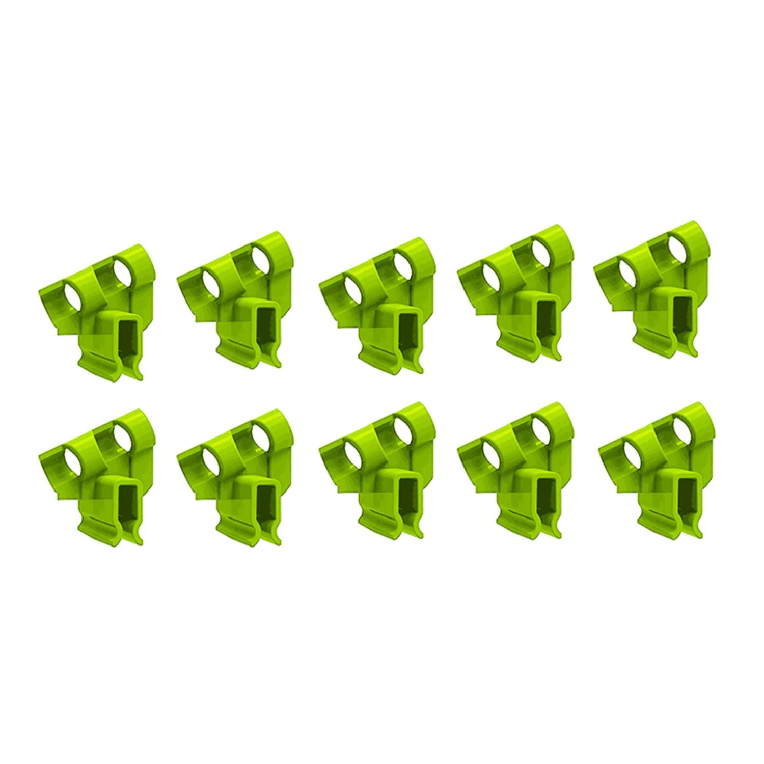 Garden Decoration Durable Accessories Joint PE Cross Universal Buckle Snap Connectors Netting Plant Support