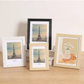 Popular Multi-sized White Plastic Photo Frame Paper Wrapped Customized Color Picture Frame Display Frames