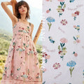 Classic Haute Couture Rose Floral Embroidery Net Dubai Rose Fancy Dress Sewing Lace Fabric