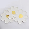 Custom Party Paper Plates Daisy Paper Dining Plate Disposable Eco-friendly Birthday Party Paper Plates for Kids