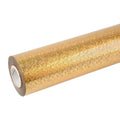 Embossing Metallic Rose Gold Glitter Holographic Hot Stamping Foil PET Material Reactive Toner for Craft Work Price Supplier
