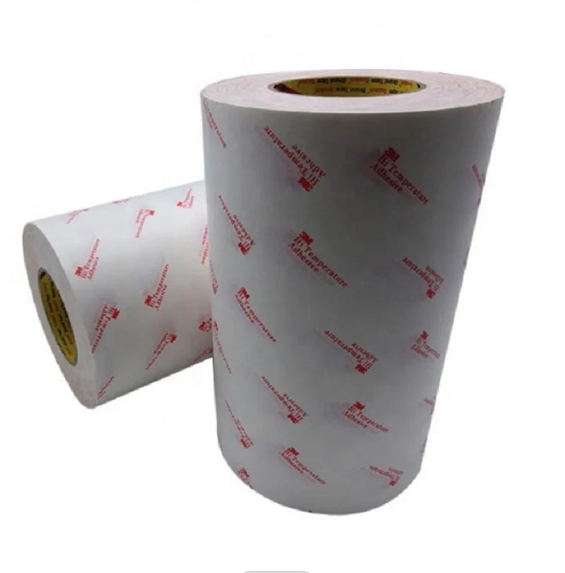 Direct Sale for 9077 Heat-Resistant Super Thin 0.05mm High Temperature Die Cut Acrylic Pressure Sensitive Double Coated Masking