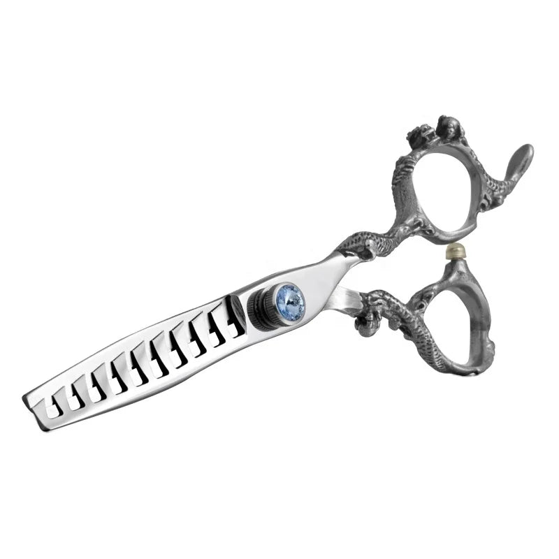 DL06-60T Professional Beauty Stainless Steel Hair Cutting Kit/Thinning Shears/Barber Tools/Scissors Set High Thinning Rate