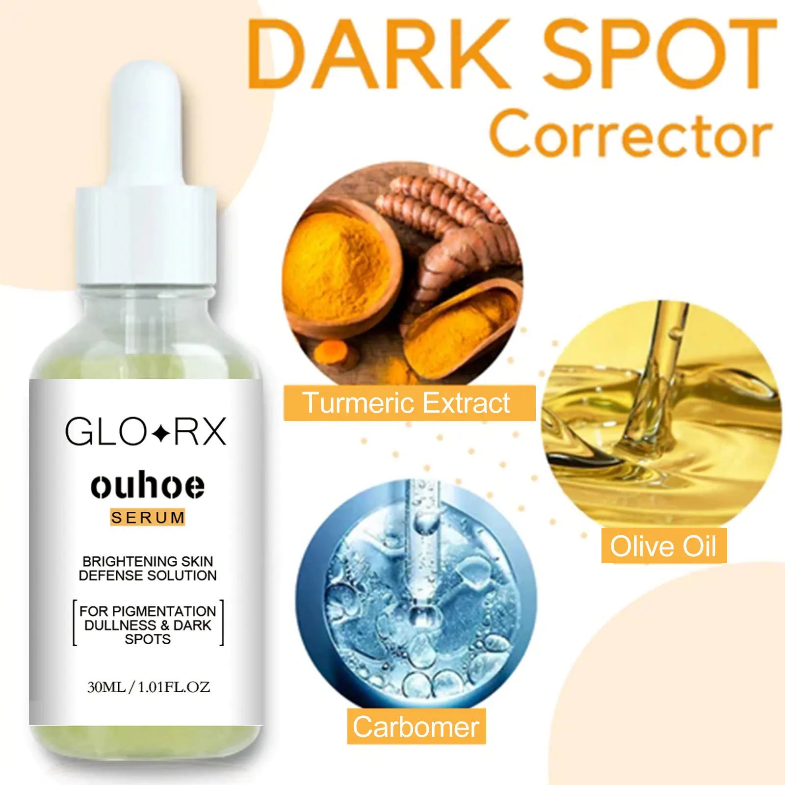 OUHOE High Quality Anti-aging Face Serum Skin Care Remove Dark Spots Whitening Face Serum