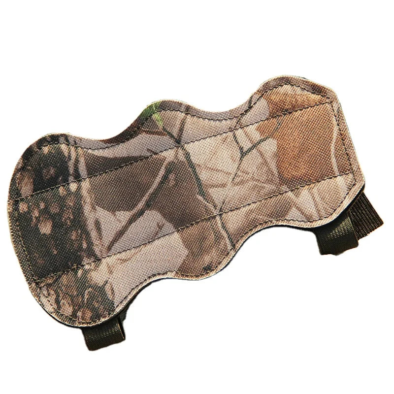 Camouflage Arm Guard Shooting Archery Arrow Leather 3 Strap Shooting Target Arm Guard Protection Safe Strap Compound Bow