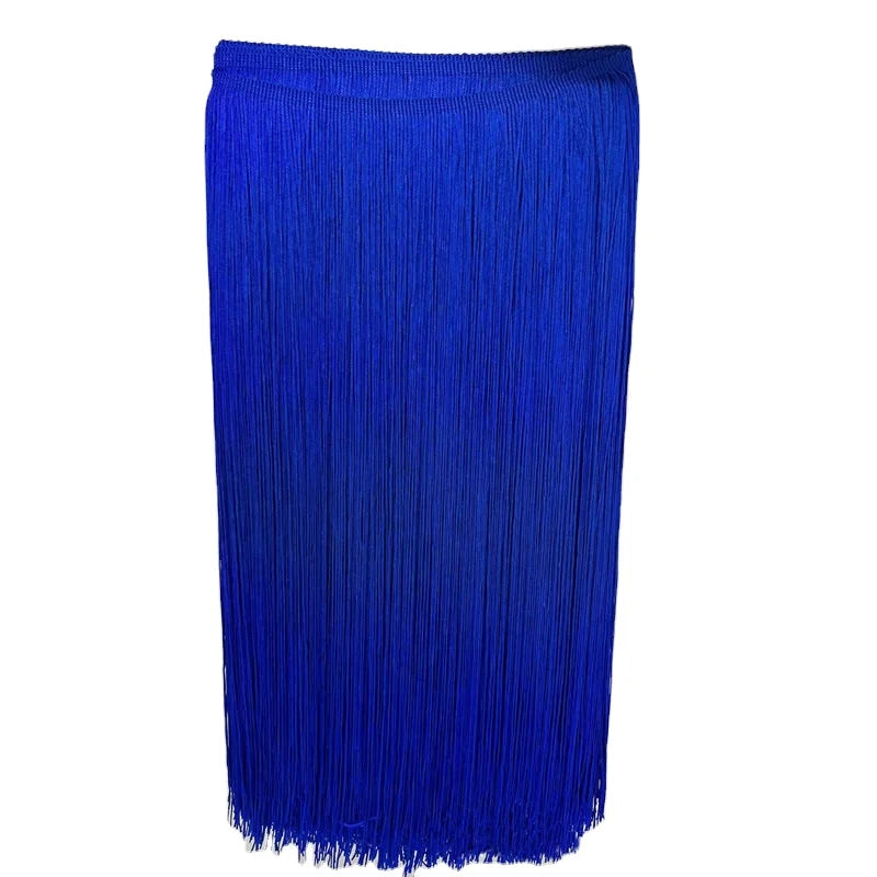 Fashion 15CM Fringe Lace Tassel Lace Trimming Border for Dancing Dress Evening Dress Lace Trimming Tailor Accessories