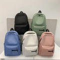 Custom Logo Polyester Casual Backpack for Students High School Teenage Girls Sports School Bags with Letter Pattern
