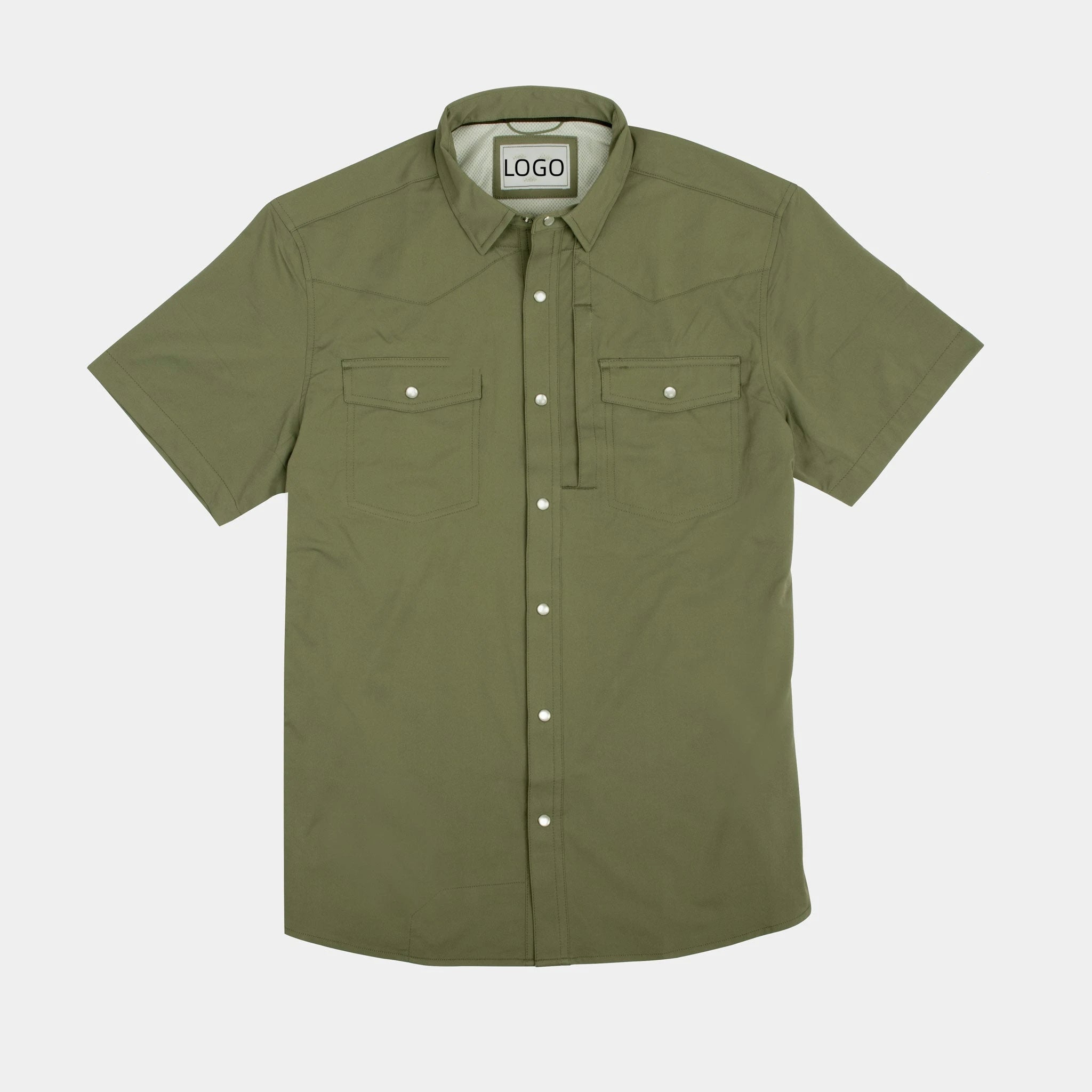Men's UV UPF 50+ Sun Protection Waterproof Breathable Fast Dry SPF Hiking Fishing Short Sleeve Shirts