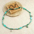 2025 Women's Gift Personalized Fashion Bohemian Seaside Holiday Waist Chain Natural Stone Glass Acrylic Beaded Ocean Body Chain